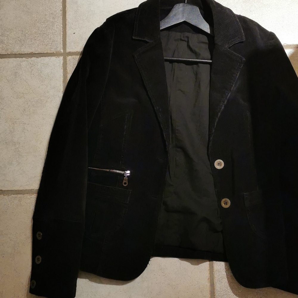 Corduroy velvet Suit blazer jacket coat